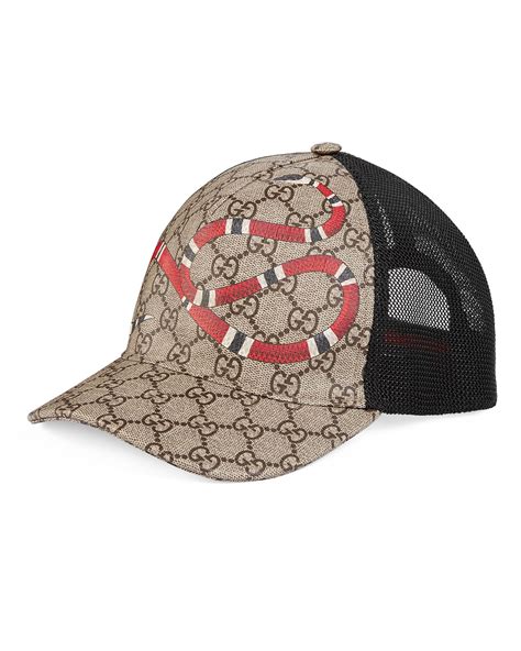 cap gucci snake print gg baseball celebrity|gucci canvas baseball hat.